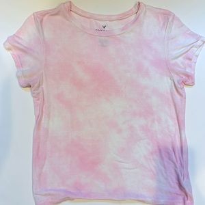 American Eagle Pink Tie Dye Shirt 💕